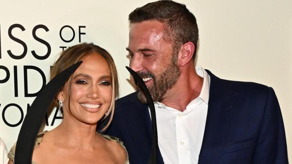 Jennifer Lopez y Ben Affleck, en la première de 'Kiss of the Spider Woman' en Nueva York este pasado lunes, 6 de octubre de 2025.