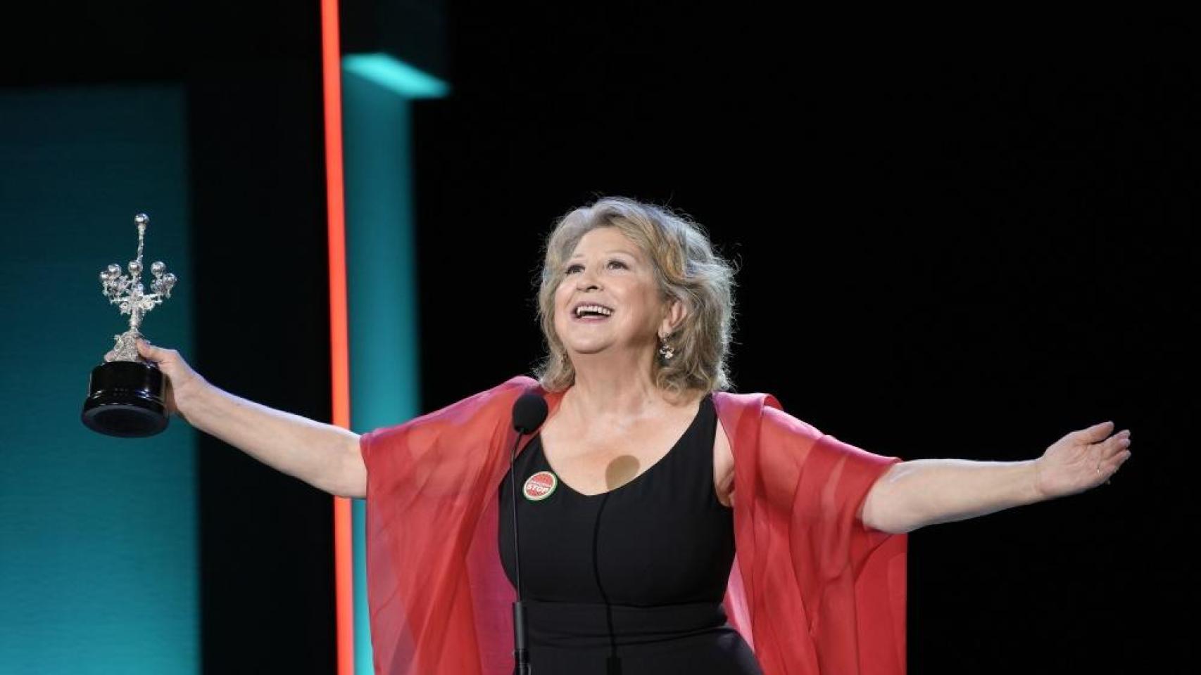 Retrato de la productora.