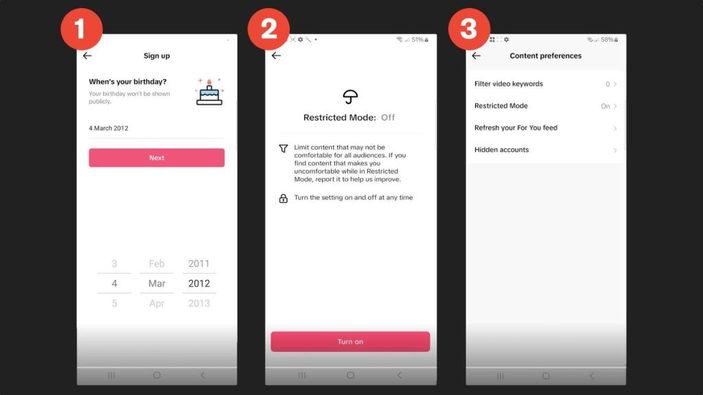 Configuración de cuentas desde cero