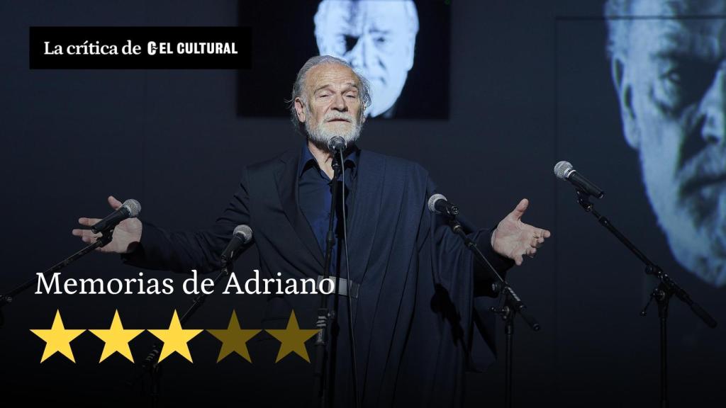 Lluís Homar en 'Memorias de Adriano'. Foto: David Ruano