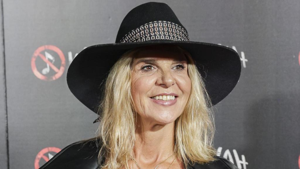 Arancha de Benito en un acto público en Madrid.