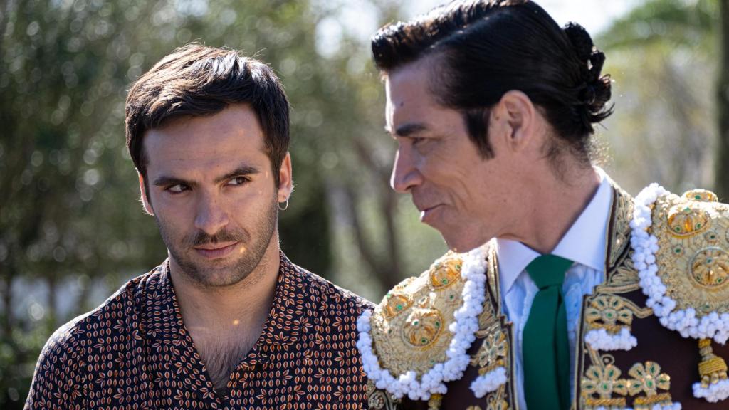 Ricardo Gómez y Óscar Jaenada en 'La suerte'.
