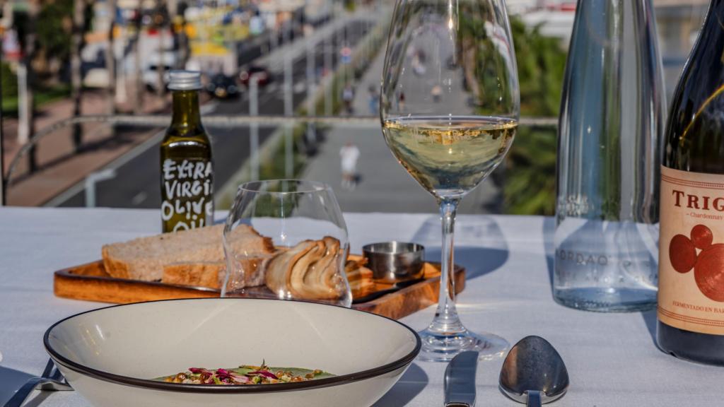 Una de las terrazas en Alicante.