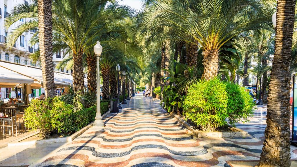 La famosa Explanada de Alicante.