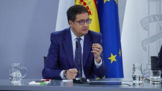 El minstro para la Transformación Digital y de la Función Pública, Óscar López, este martes en Moncloa.