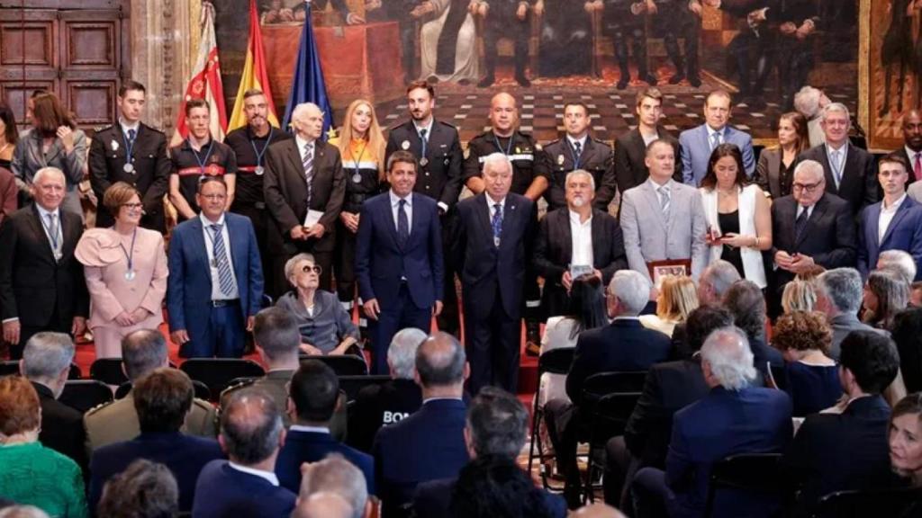 Distinciones de la Generalitat en 2024. EFE/Manuel Bruque