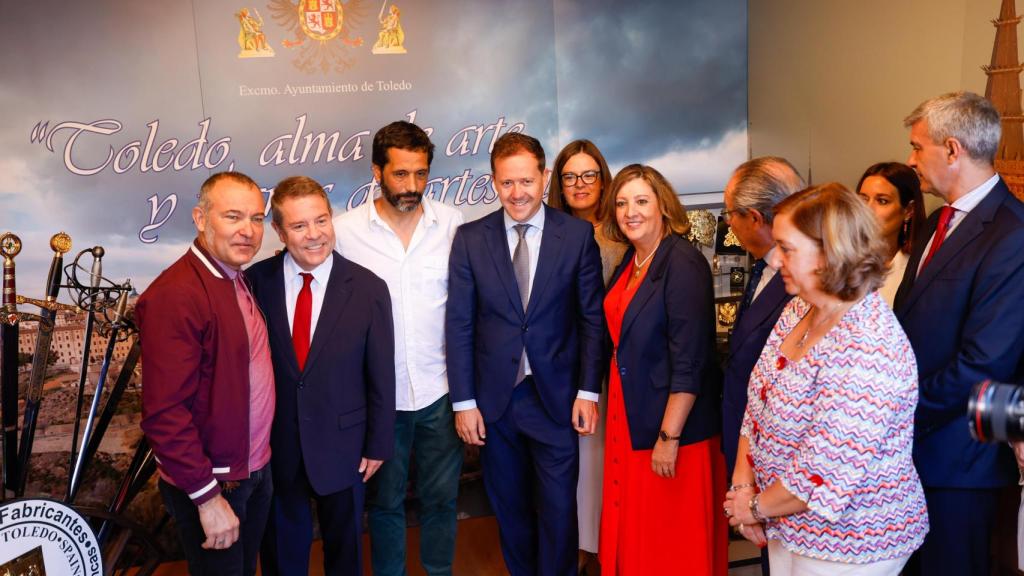 Inauguración oficial de la feria, encabezada por el presidente Emiliano García-Page