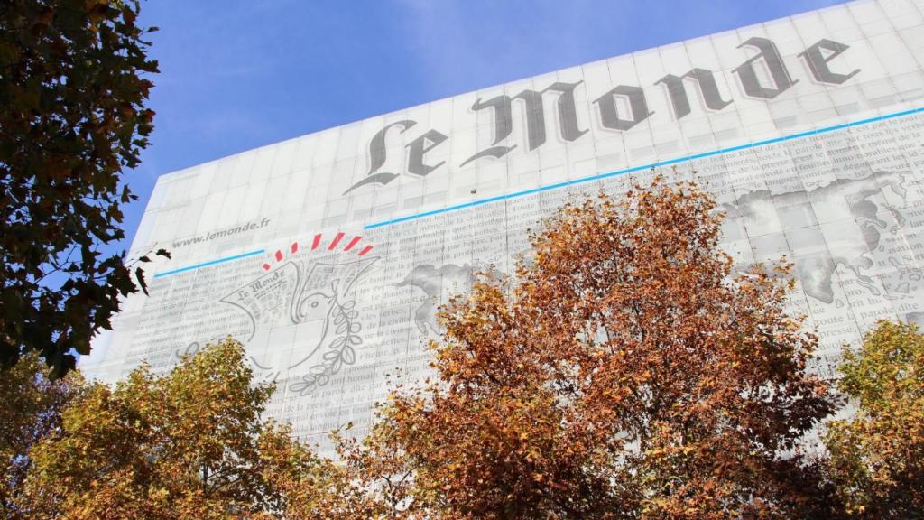 Antigua sede social del diario francés Le Monde en el Boulevard Auguste-Blanqui, en el distrito XIII de París.
