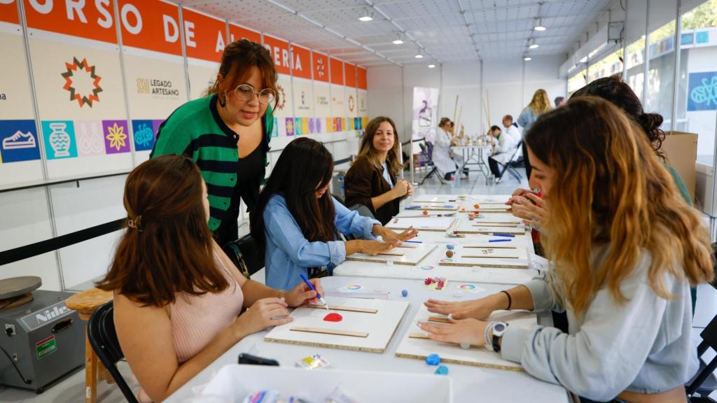 Talleres en la feria.