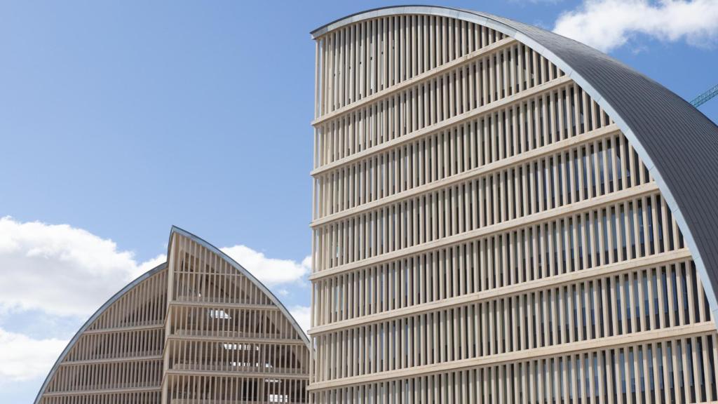 Exterior de la nueva sede corporativa de Solarig