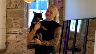 Lexi Schultz en su nuevo centro de Sculpt 'Flow State'.