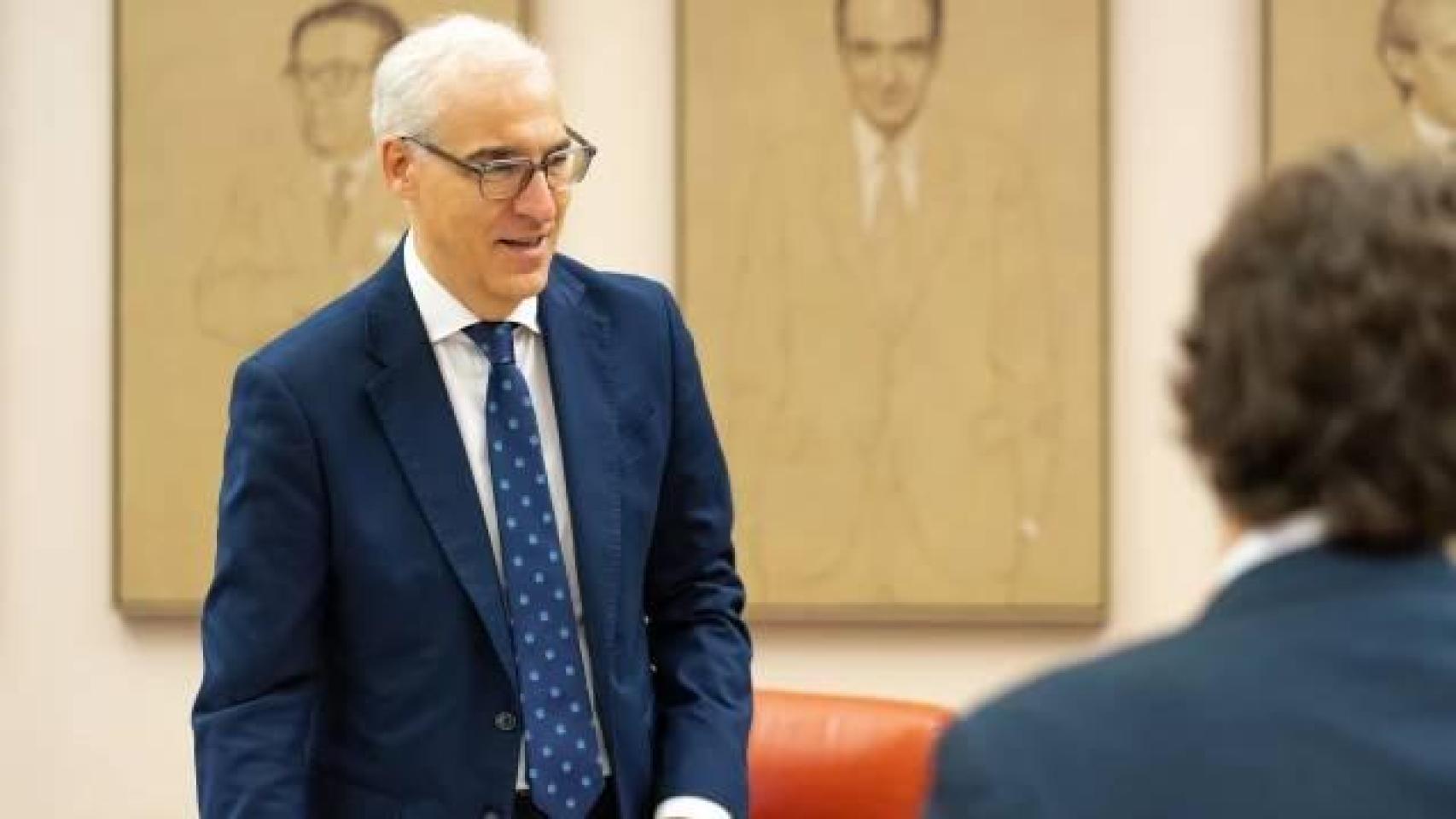 Francisco Conde, presidente de la Comisión de Defensa del Congreso