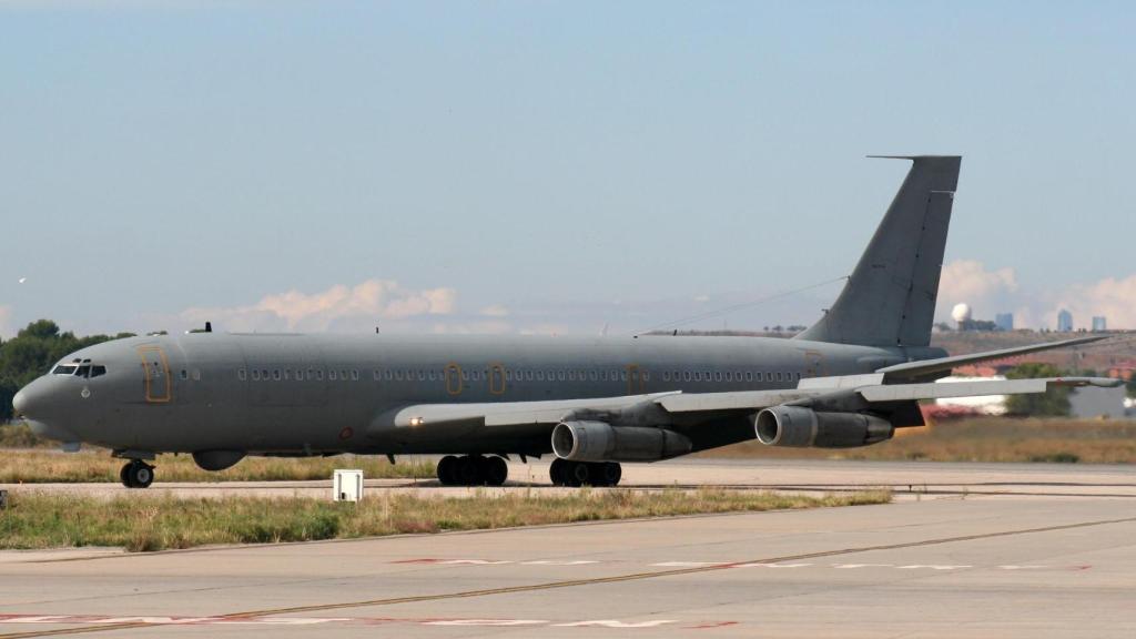 Boeing 707 'La Reina del Espectro' en la base aérea de Torrejón en 2010