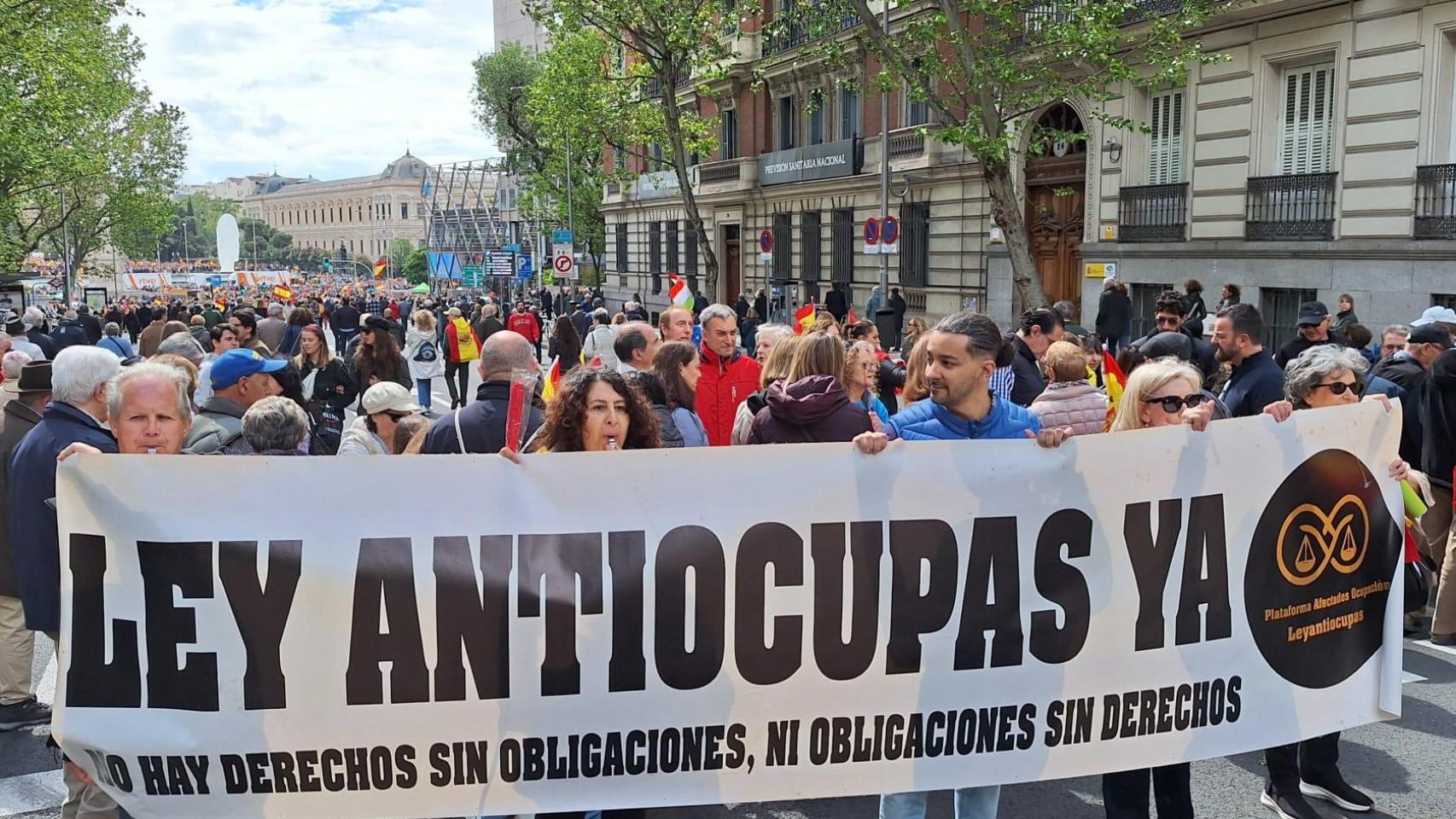 Una de las manifestaciones de la Plataforma