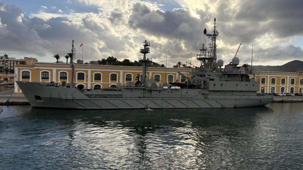 Buque A-111 de la Armada, uno de los pilares navales del Programa Santiago