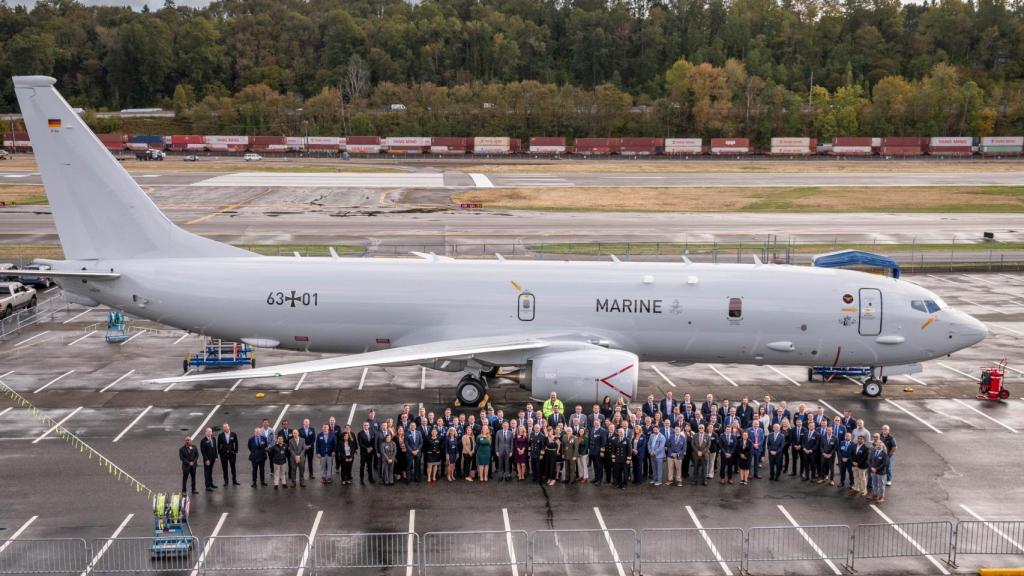 Avión P-8A Poseidón recibido por Alemania