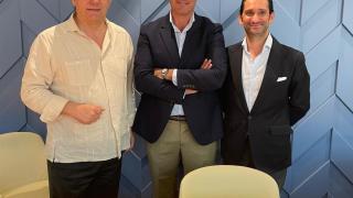 El Círculo de Empresarios del Sur de España firmando el convenio con Uppery Club.