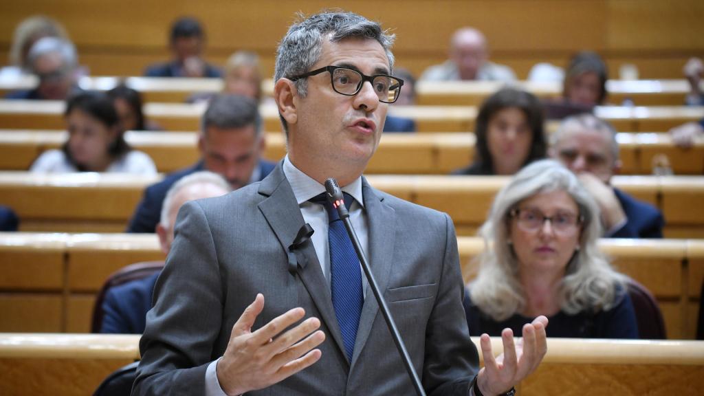 El ministro de Presidencia, Justicia y Relaciones con las Cortes, Félix Bolaños.