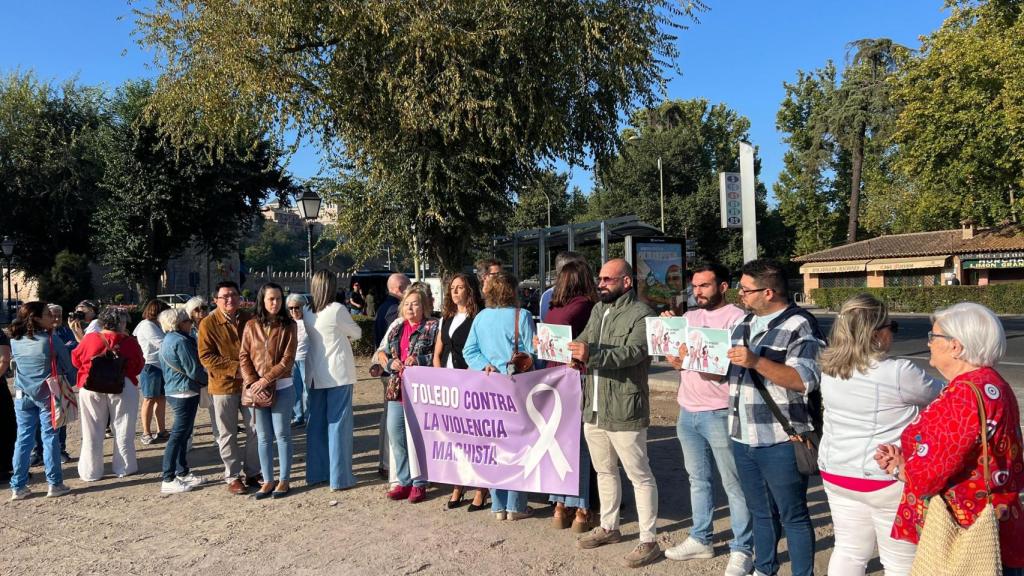 Imagen de la concentración enviada por el PSOE local.