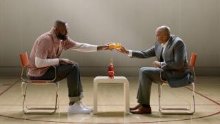 LeBron James en el anuncio