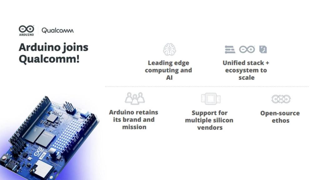 Nueva placa UNO Q de Arduino.