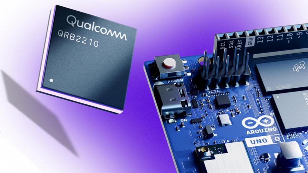 UNO Q de Arduino con chip Qualcomm.
