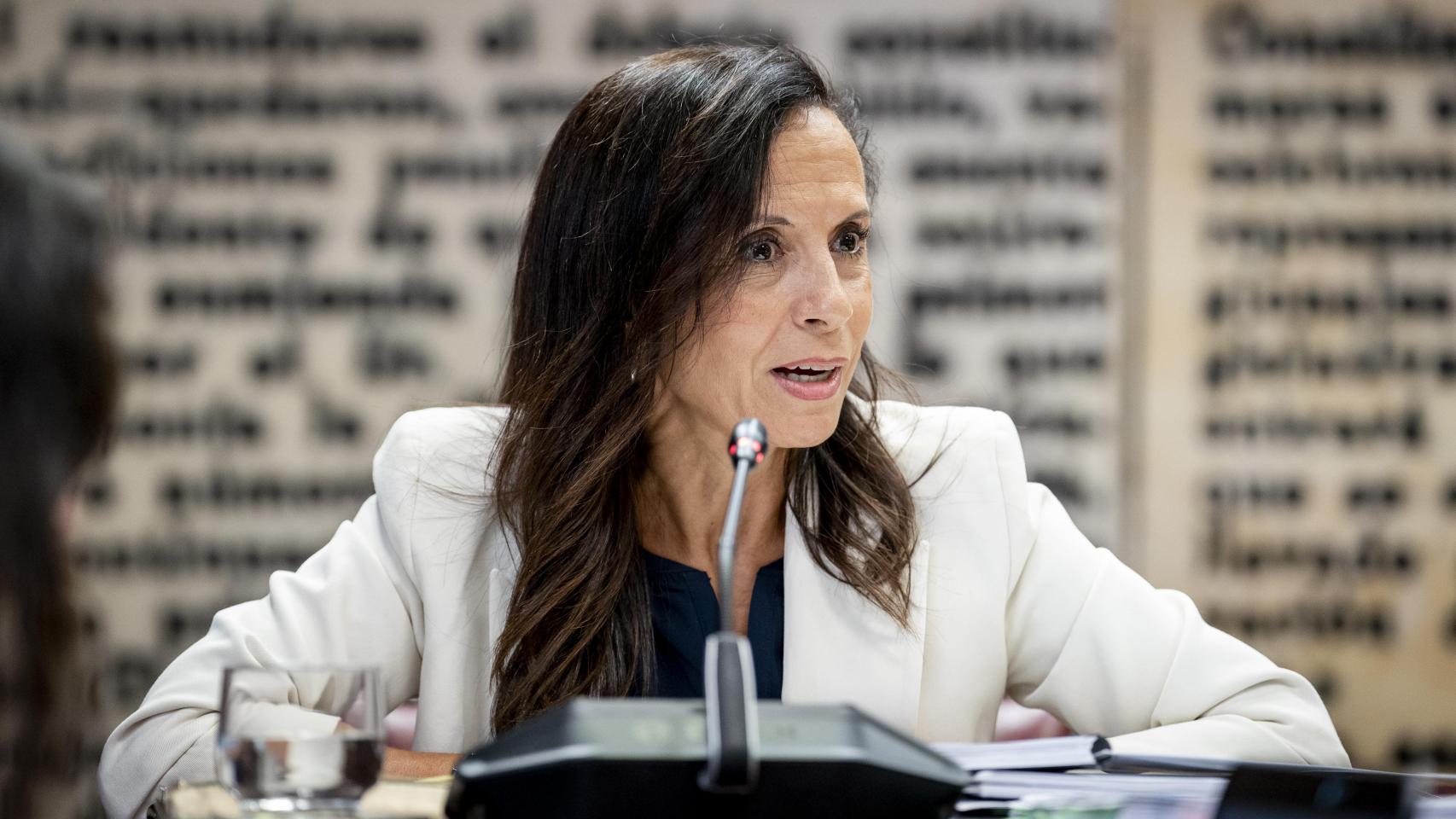 La presidenta de Redeia, Beatriz Corredor Sierra, comparece ante la Comisión de Investigación sobre la interrupción del suministro eléctrico y de las comunicaciones del 28 de abril de 2025.