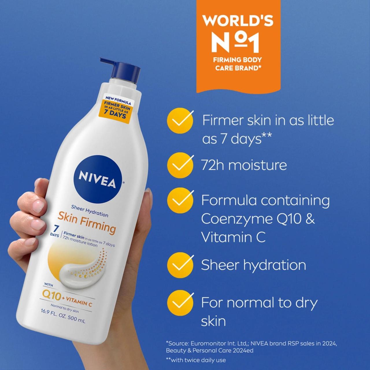 Crema corporal de Nivea.