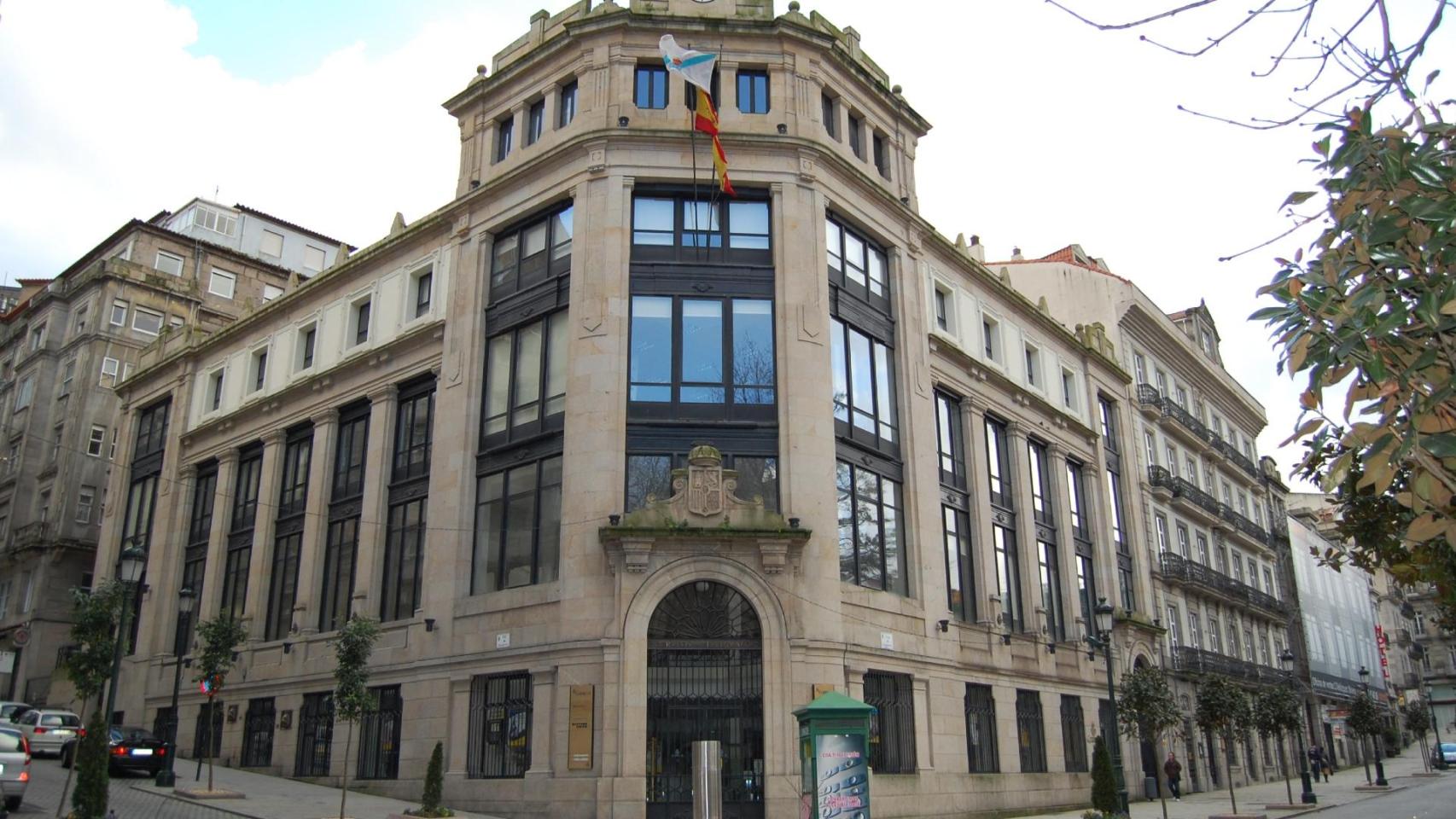 Casa de Correos y Telégrafos de Vigo.