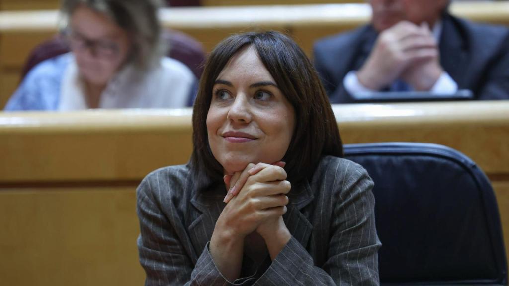 La ministra de Ciencia, Innovación y Universidades, Diana Morant, este martes en el Senado.