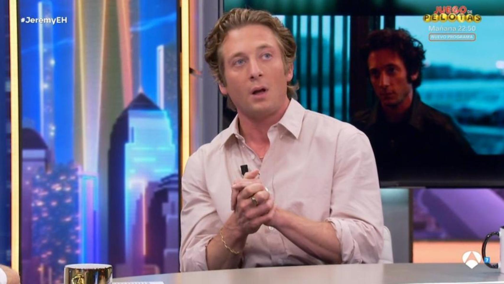 Jeremy Allen White en 'El Hormiguero'.