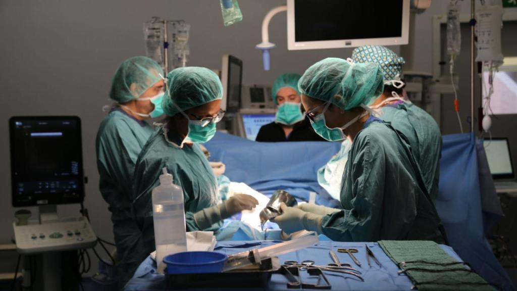 Imagen de archivo de una intervención de un cáncer de páncreas.