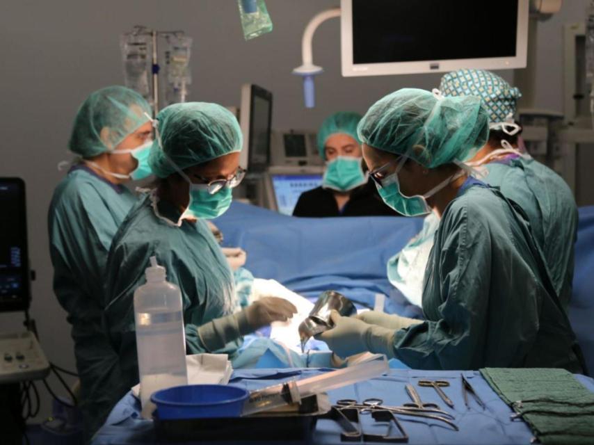 Imagen de archivo de una intervención de un cáncer de páncreas.