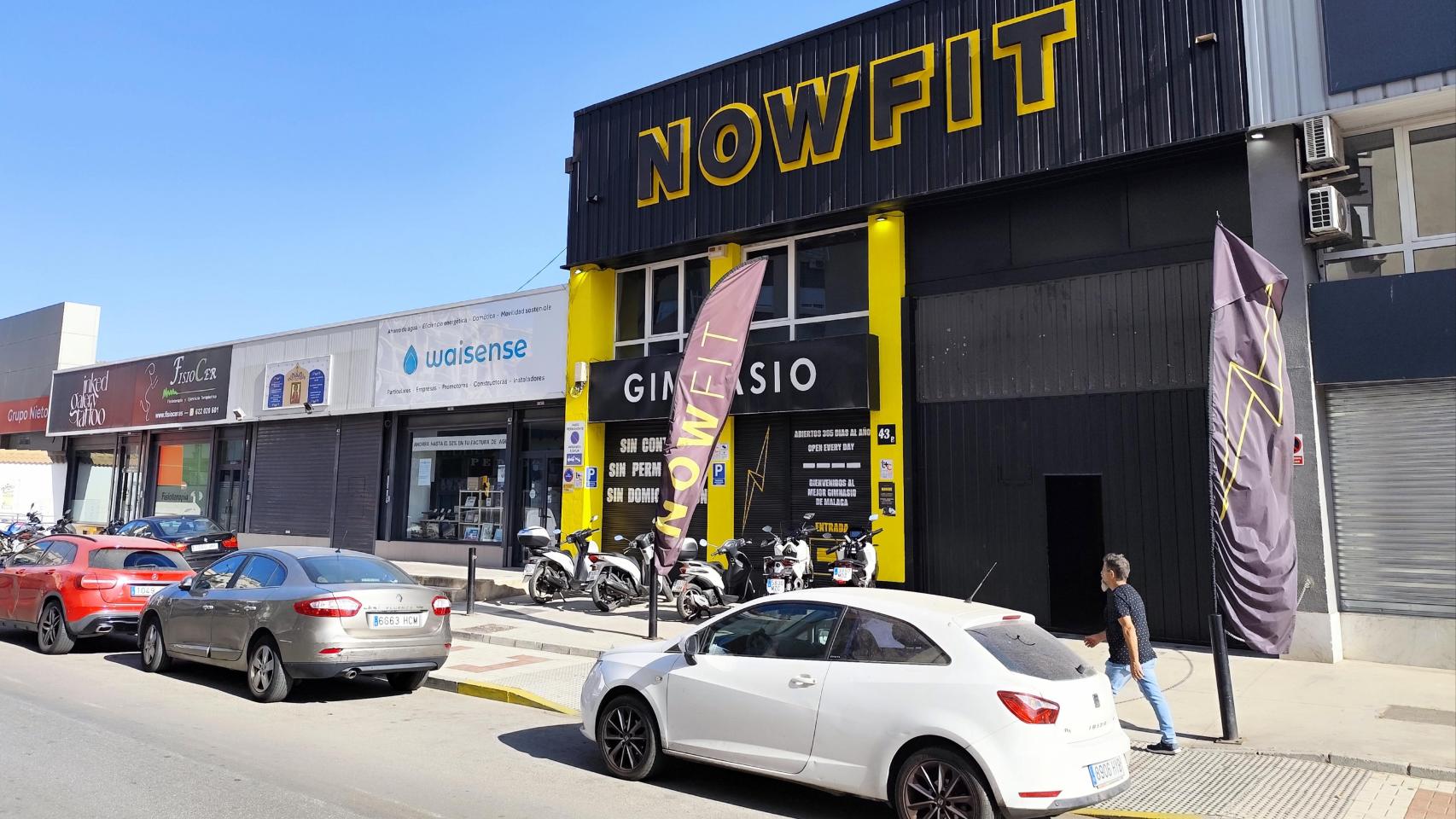 Imagen del nuevo gimnasio que ha abierto sus puertas en el Camino de San Rafael, en Málaga.