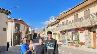Jahber Marino, Lina Marcela, Santiago y Dafne Sofía en Trabazos