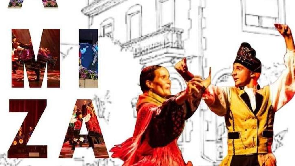 Cartel de la edición 2025 del Festival Folclórico Amizade