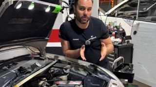 Imagen del mecánico desde las redes.