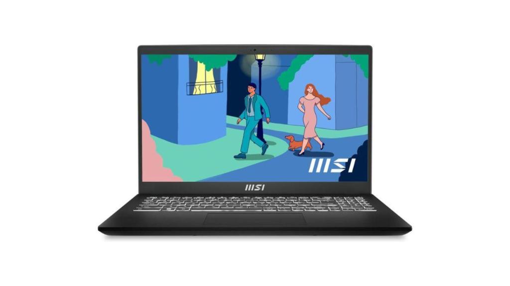 Ordenador portátil profesional MSI Modern 15 B7M-440XES