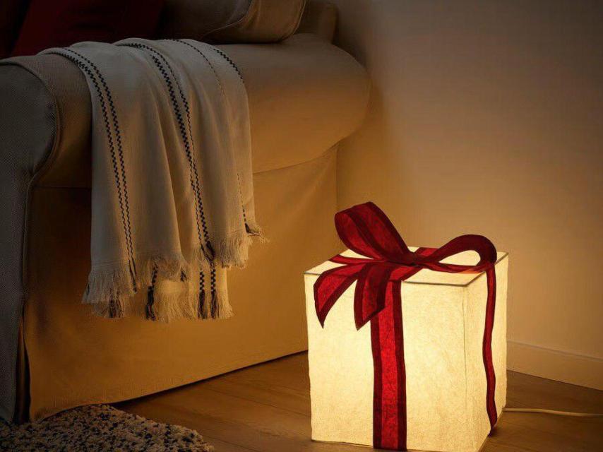 Lámpara de Navidad de IKEA.