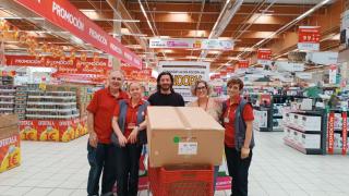 Campaña de donación de material escolar en Alcampo