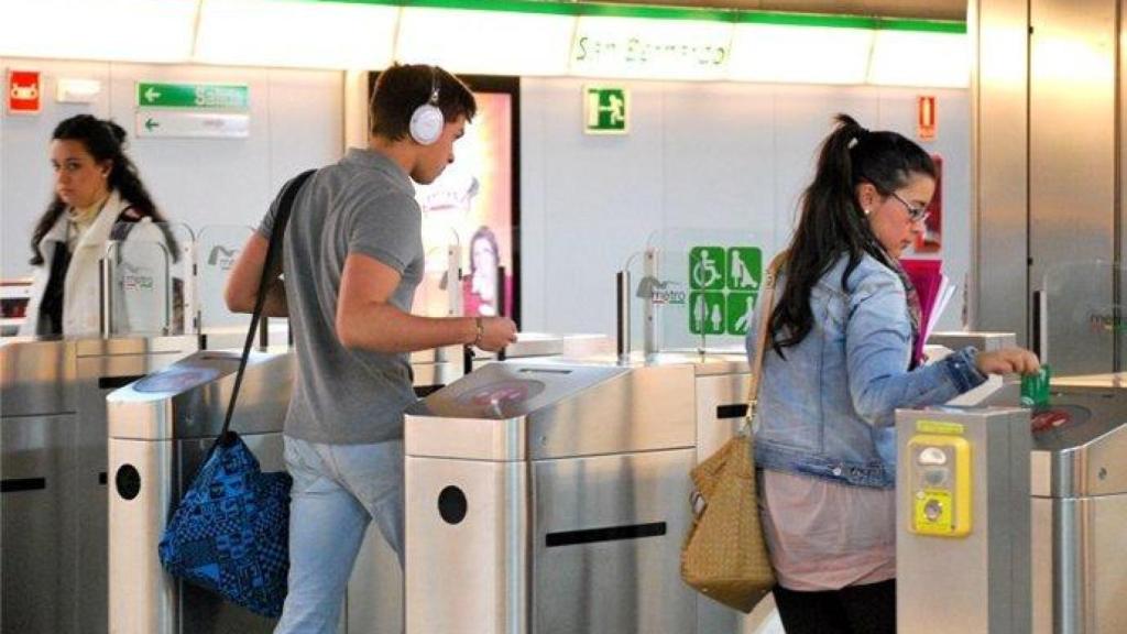Imagen del metro de Sevilla.