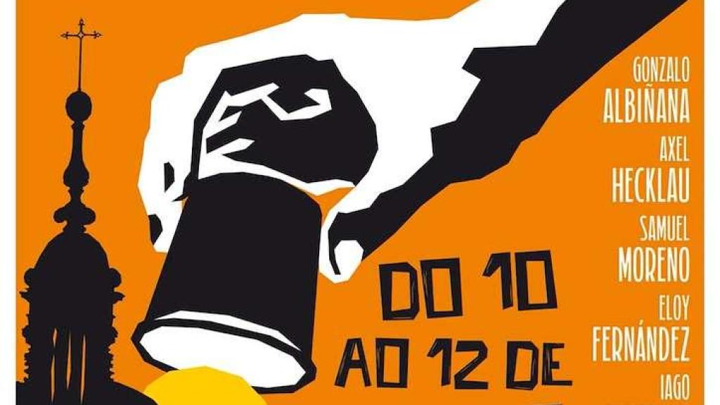 Cartel de la edición 2025 de Encantos en Compostela