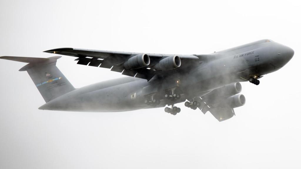 Un C-5 Galaxy de EEUU