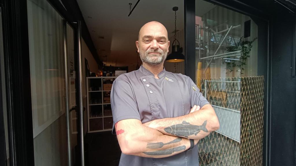 El chef de A Capela, Fran Naya