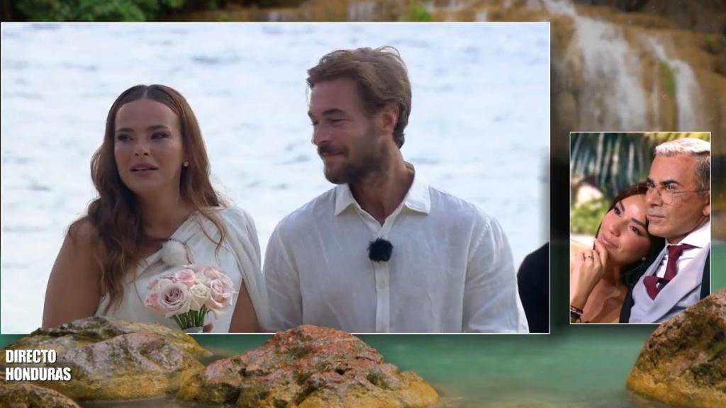 La boda de Marta Peñate y Tony Spina en 'Supervivientes: All Stars'.