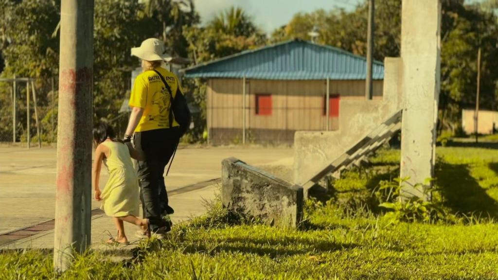 Imagen de Laura durante la Ruta Inti