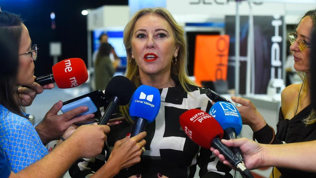 Carolina España, consejera portavoz del Gobierno andaluz.