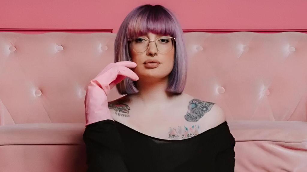 Cristina Simón, limpiadora.