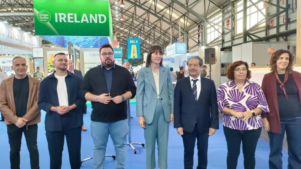 Ana Pontón reclama en la Feria de Conxemar de Vigo el IVA cero para los productos del mar