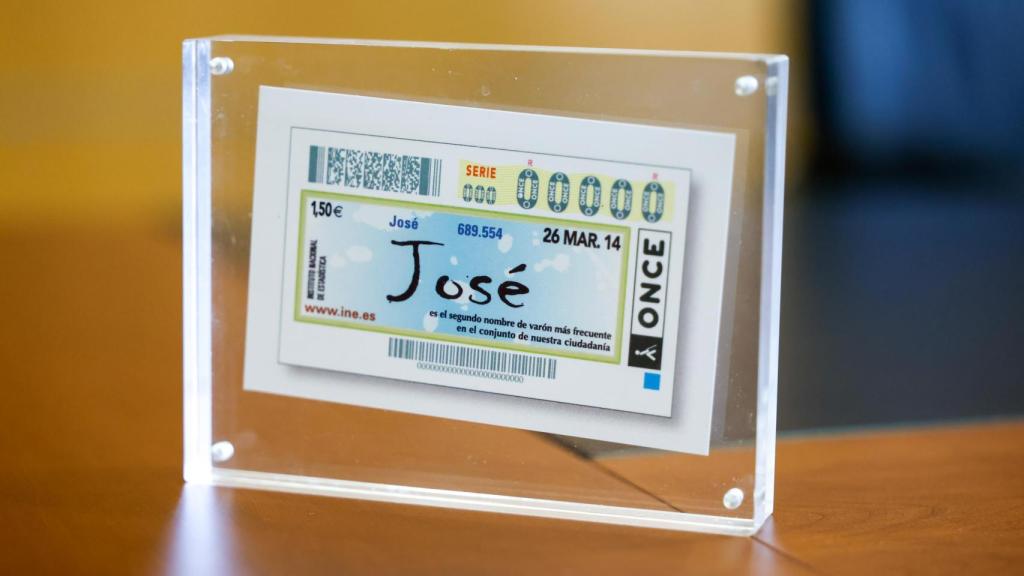 Cupón de la ONCE personalizado